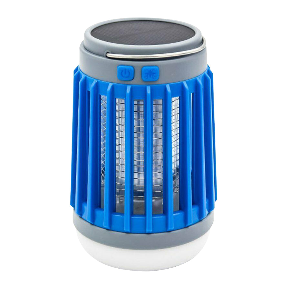2 in 1 Solar Micro USB Electric Mosquito Insect Killer Flashlight Camping Lamp – detail 7