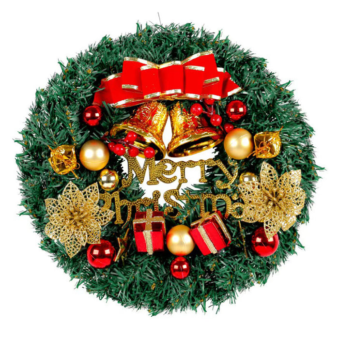 Christmas Wreath Door Garland Decoration Front Door Hanging Flowers Tree Décor