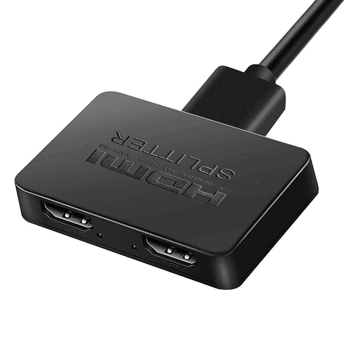 4K HDMI 3D HDMI Amplifier Splitter 1 in 2 Out Full HD High Speed for Dual Monitors