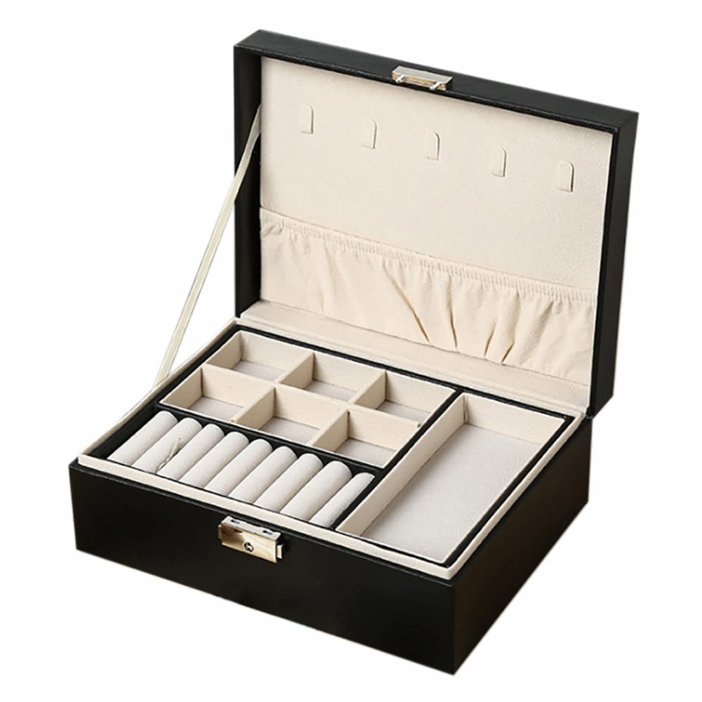 Jewelry Box Organizer Case Holder Storage Earring Ring Display Box – detail 9