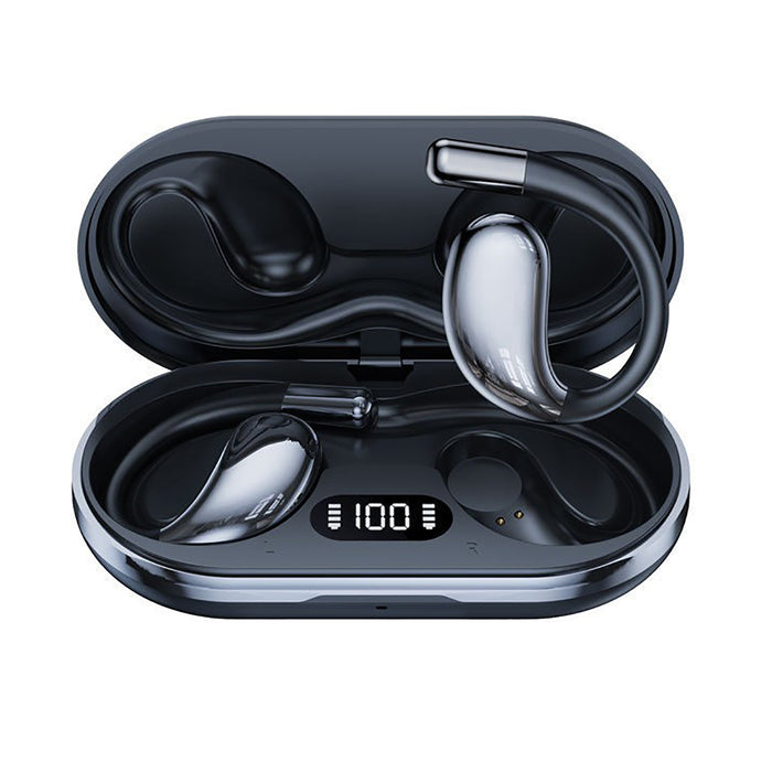 Wireless Earhook Sports Headphones Open-Ear Bluetooth 5.4 Earbuds 120H Standby Sweat-Resistant Earphones