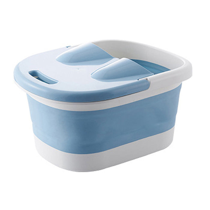 Foot Spa Water Pedicure Foldable Bucket Folding Massage Footbath Soaking Basin