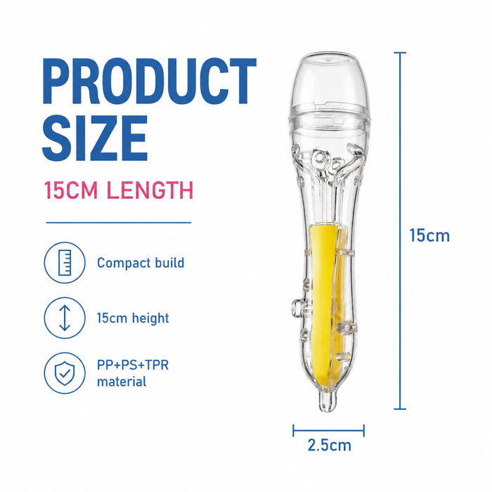 6-Pack Upgraded 2.0 Fuse Bead Dispenser Pens Smooth Press-to-Release Bead Tools