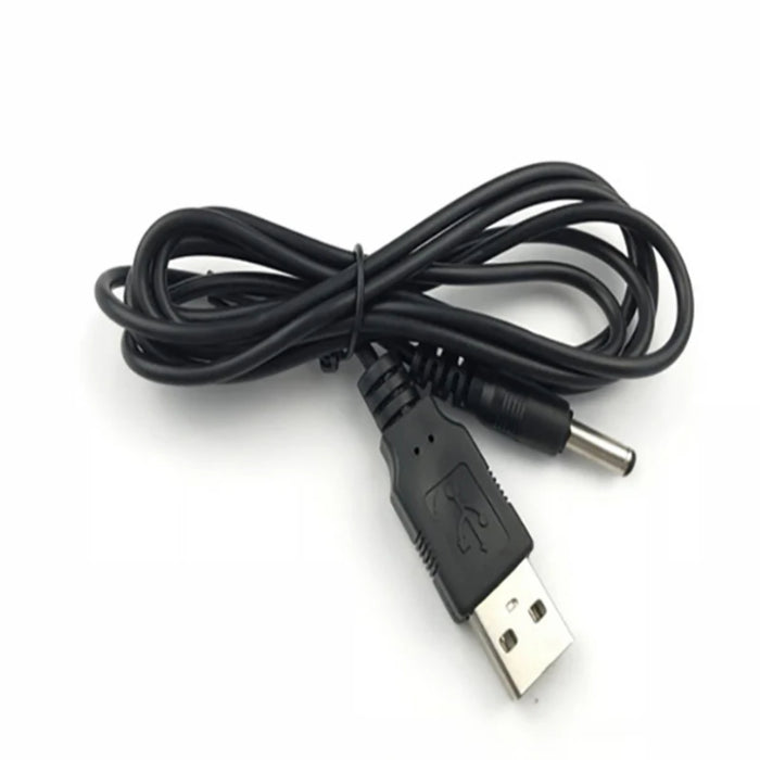 Universal USB to DC Barrel Jack Charging Cable Power Cord for Electronics Devices
