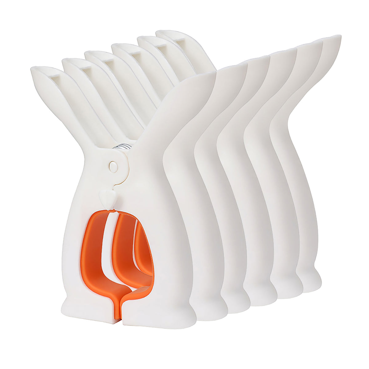 6-Pack Super Large Windproof clothes pegs Windbreak Clamp Hanging Clothes Pegs
