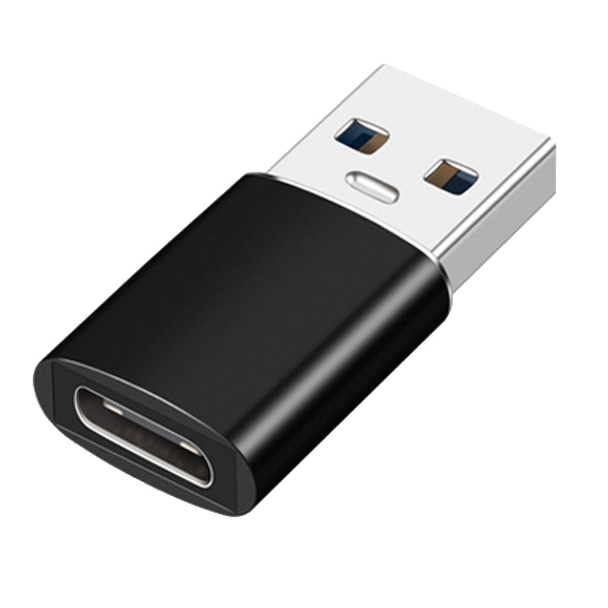 Mini Hi-Speed USB Female (USB-C) to USB 3.1 Male (Type-A) Fast Charging & Data Sync OTG Adapter