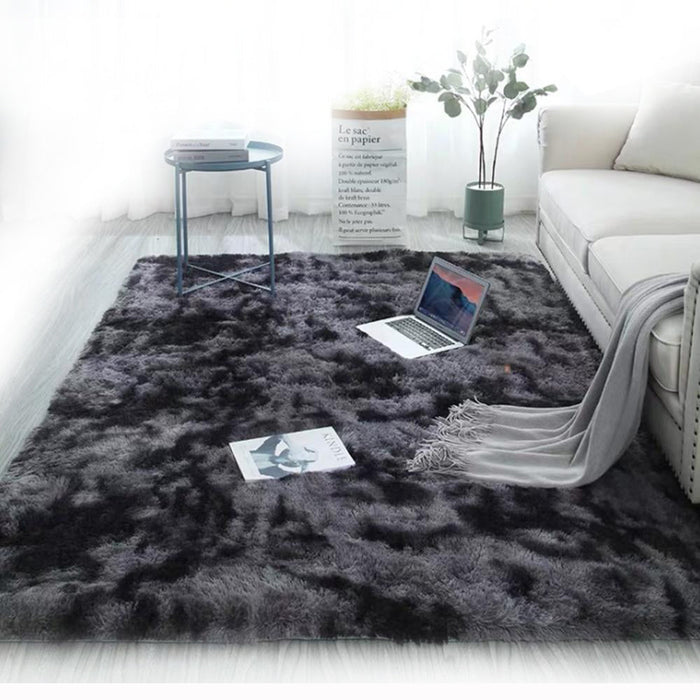 Rectangle Shaggy Carpet for Bedroom Living Room Floor Mat Soft Fluffy Rugs