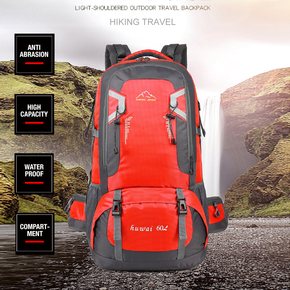 40L/60L Waterproof Outdoor Hiking Backpack Camping Outdoor Trekking Bag – detail 4
