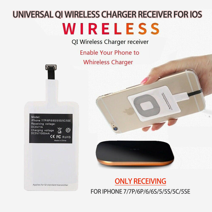 Charging Receiver Qi Enabled Phones Iphone Universal Qi Wireless