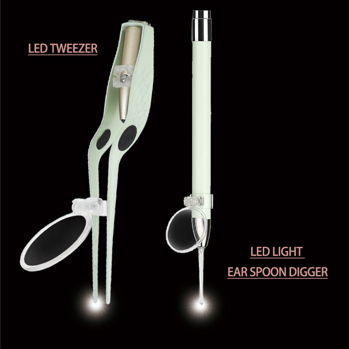 Earwax Remover Kit with LED Light and Magnifying Glass Ear Wax Removal Tool