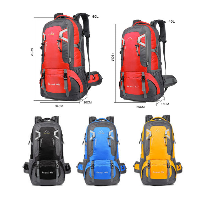 40L/60L Waterproof Outdoor Hiking Backpack Camping Outdoor Trekking Bag