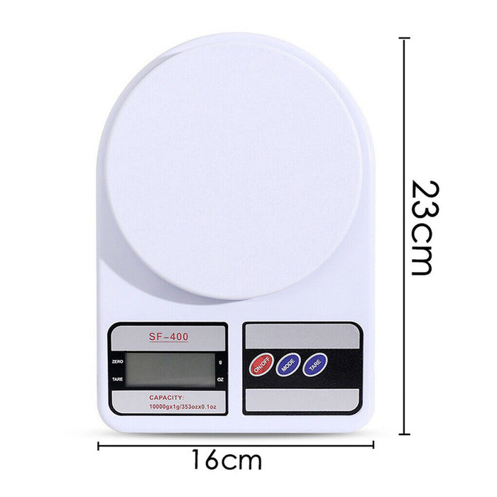 LCD Electronic Digital Kitchen Scale Postal Scales Food Weighing 5KG-1g/1KG-0.1g