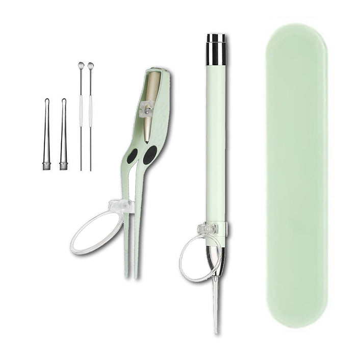 Earwax Remover Kit with LED Light and Magnifying Glass Ear Wax Removal Tool