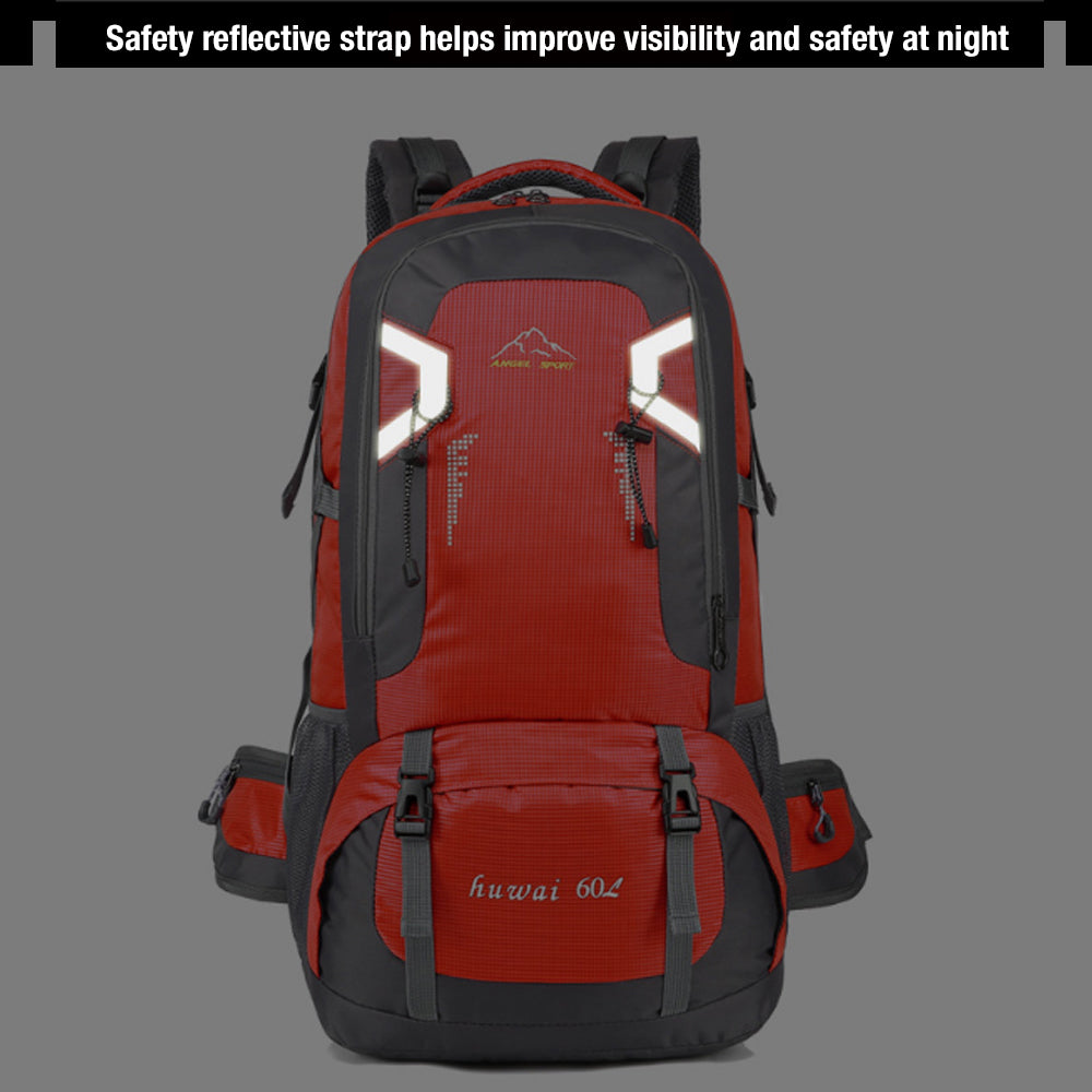 40L/60L Waterproof Outdoor Hiking Backpack Camping Outdoor Trekking Bag – detail 8