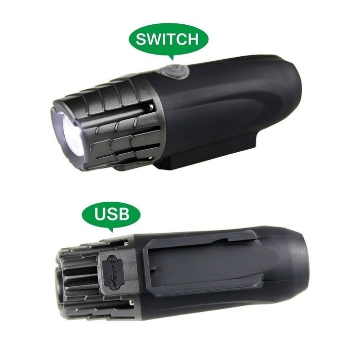 Rechargeable LED Bicycle Light USB Waterproof Cycle Headlight-Taillight Combinations