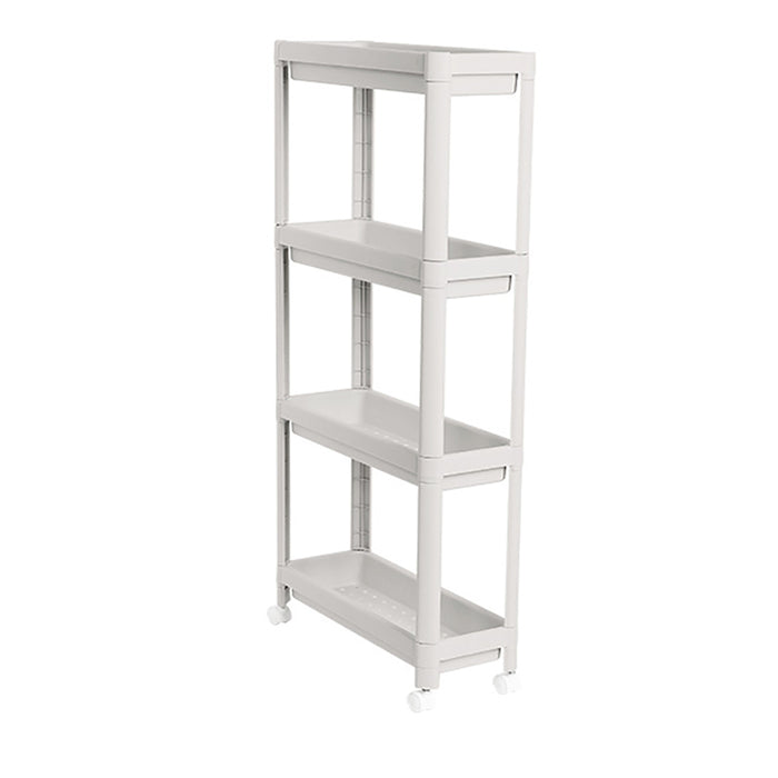 Narrow Gap Storage Rack Basket Shelf Cart Holder for kitchen and laundry Room