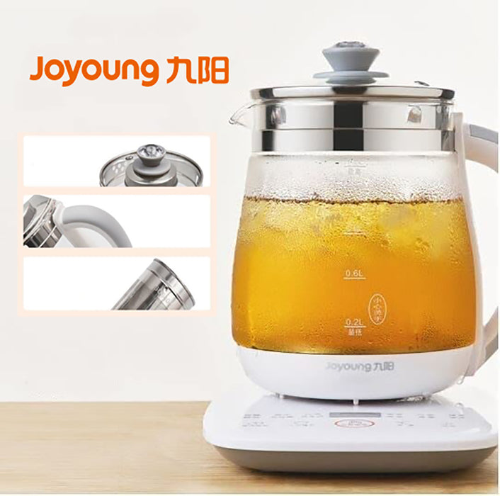 Joyoung Eletric Glass Kettle Water Boiler Multiple Cooking Boiling Bottle 1.5L FA-K1501 AU Model