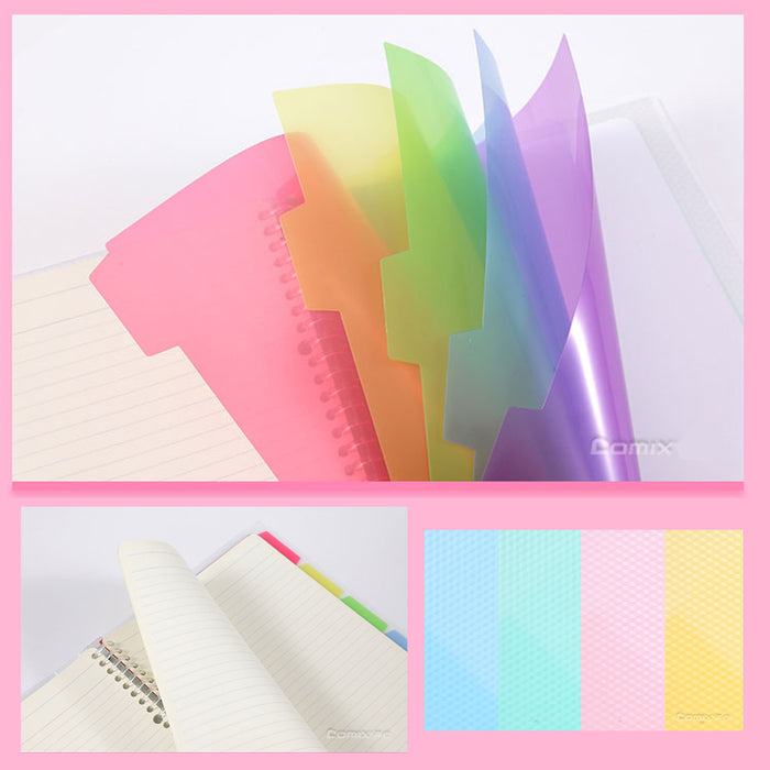 2x A5 page size detachable loose-leaf notebook refill spiral binder planner - Joyreap Online