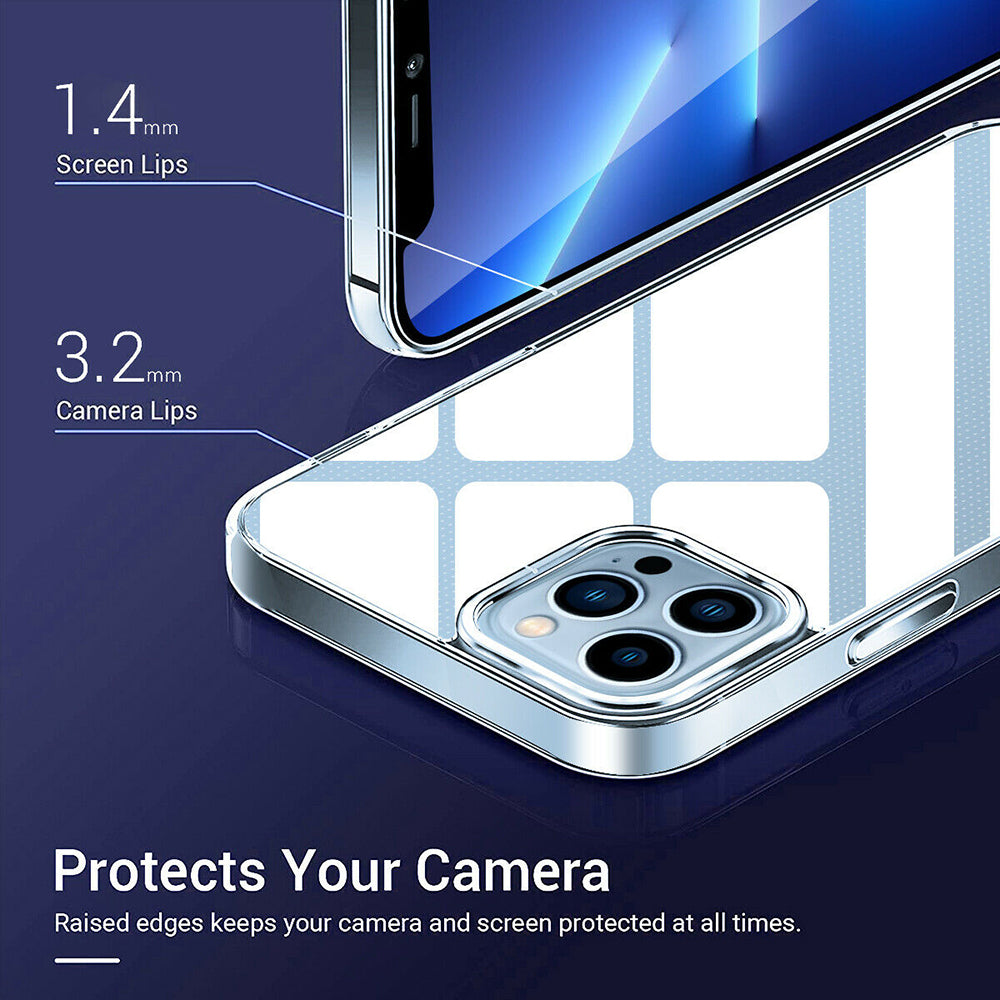 iPhone 13 Pro Max / 13 Pro / 13 /13 Mini Case Shockproof Bumper Clear Slim Cover – detail 3