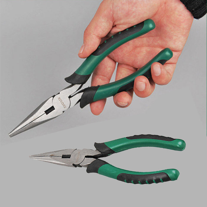 High Quality Industrial Pliers Cr-V Option: Combination 8", Long Nose 8"