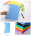 4x A4 Double Clip File Folder Portable For Files Sorting Document Holder - Joyreap Online