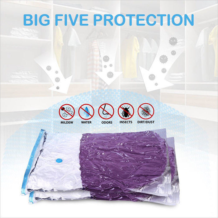 Vacuum Storage Bags Space Saver Seal Compressing Various Size for Clothes Quilt - Joyreap Online