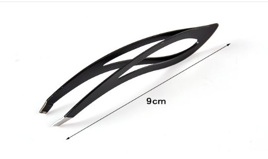 Eyebrow Tweezers Plucker Puller Slanted Pointed Tip Hair Remover