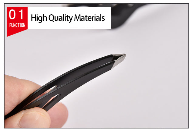 Eyebrow Tweezers Plucker Puller Slanted Pointed Tip Hair Remover