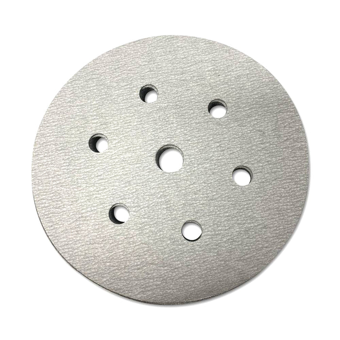 20 PCS SANDING DISC 150mm 6" HOOK AND LOOP PAD 6 HOLE SANDPAPER DRYWALL METAL