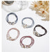 5 pcs Elastic Hair Band Pearl Hair Ring Tie Rope Hair Ring - Joyreap Online