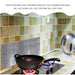 Kitchen  Oil Proof Waterproof Aluminum Foil Self Adhesive Wall Sticker - Joyreap Online