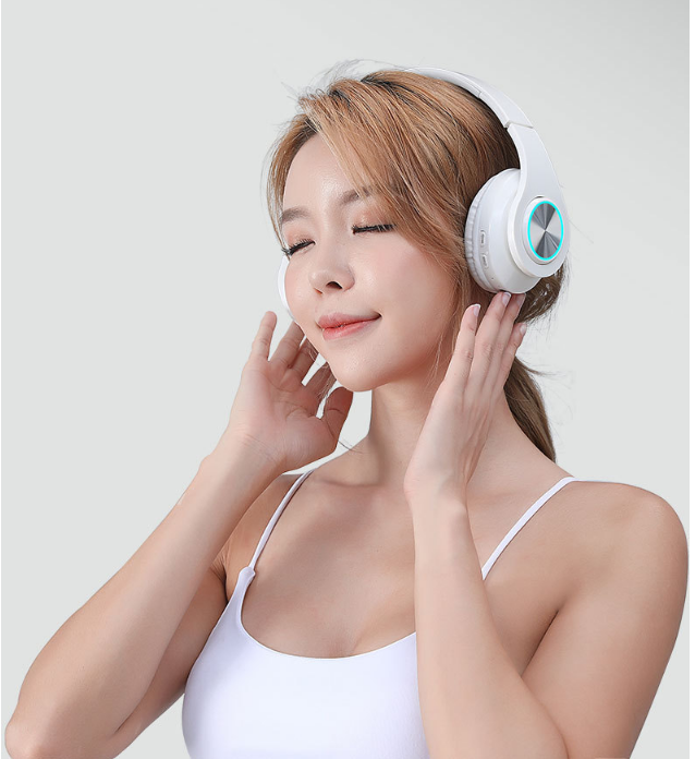 Bluetooth 5.0 Wireless Earphones Foldable Headset Stereo Headphones