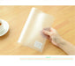 5x A4 Single Clip Transparent Two Page File Sleeve L Type Folder File Bag Office Supplies - Joyreap Online