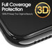 2x Full coverage 3D Hard Edge 100% Tempered Glass for iPhone - Joyreap Online