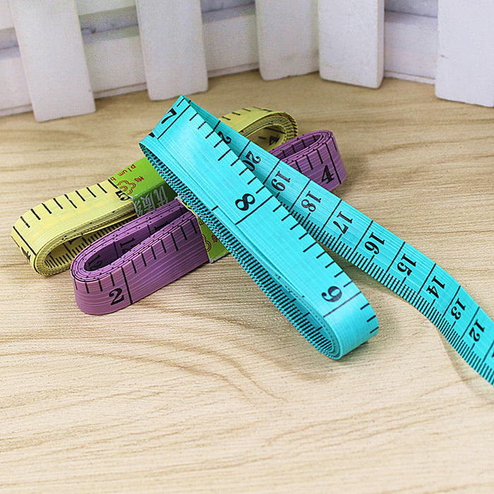 2x 60" (1.5m) Tailor Seamtress Cloth Body Ruler Tape Measure Sewing Soft - Joyreap Online