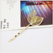 2x Fashion Hollow-Out Metal Leaf Hair Edge Clip Hairpins Women Hair Accessories - Joyreap Online