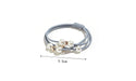 5 pcs Elastic Hair Band Pearl Hair Ring Tie Rope Hair Ring - Joyreap Online