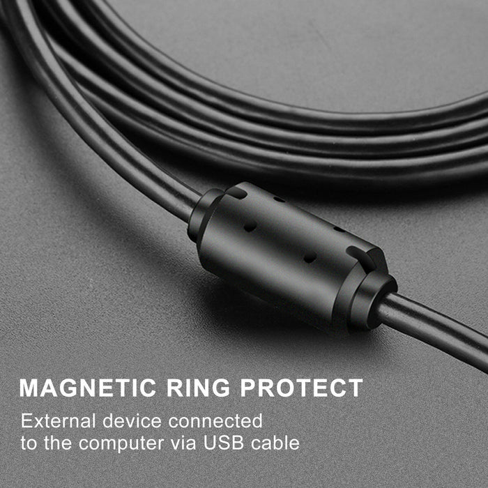 Universal USB Cable for Printer Male Type A to B