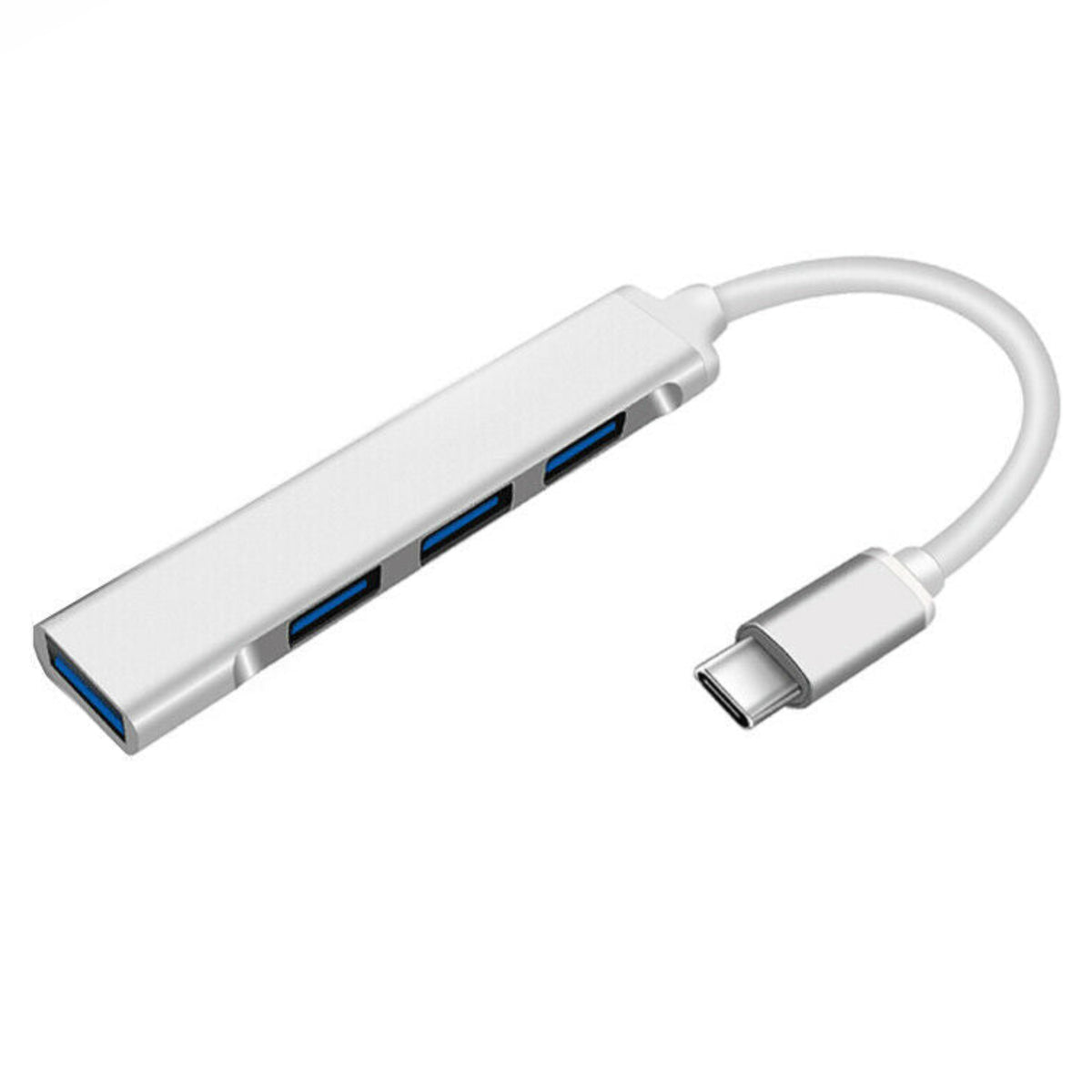 USB-C Hub 4 Ports USB-C to USB 3.0 Hub Adapter for MacBook