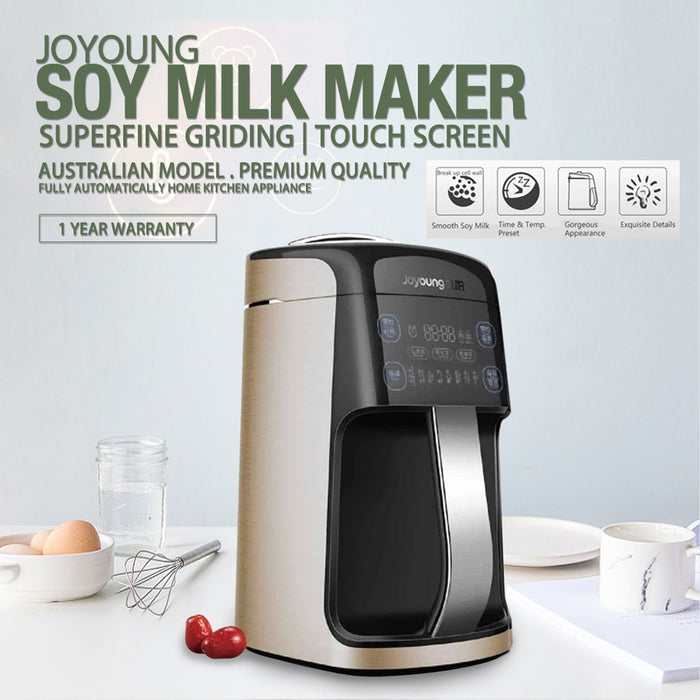 Premium Joyoung Soy Milk Maker Machine Superfine Grinding Auto Touch Screen DJ13S- P90