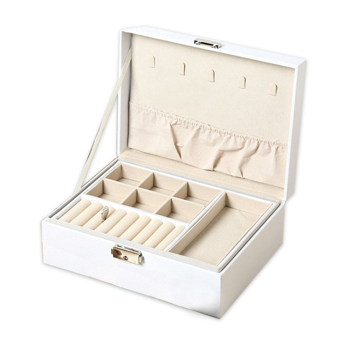 Jewelry Box Organizer Case Holder Storage Earring Ring Display Box