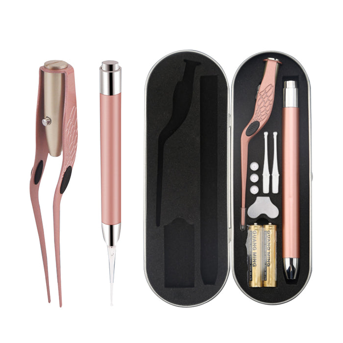 Ear Pick Cleaner Kit with LED Light  Ear Wax Removal Tool Ear Cleansing Tool