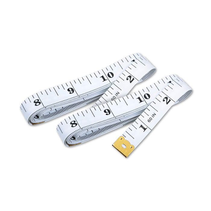 2x 60" (1.5m) Tailor Seamtress Cloth Body Ruler Tape Measure Sewing Soft