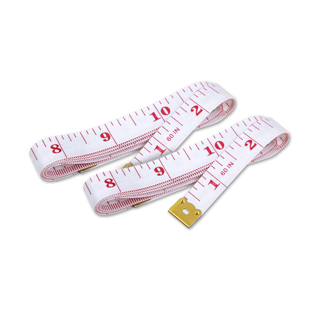 2x 60" (1.5m) Tailor Seamstress Cloth Body Ruler Tape Measure Sewing Soft – detail 12