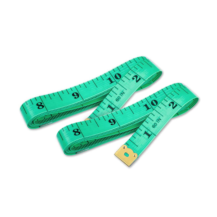 2x 60" (1.5m) Tailor Seamtress Cloth Body Ruler Tape Measure Sewing Soft