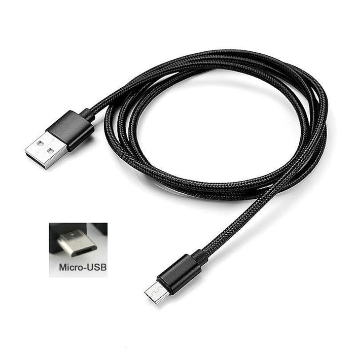 Micro USB 2.0 Type A to Micro B 5Pin Data Sync Charger Cable 1M/2M for Any Micro USB Powered Device