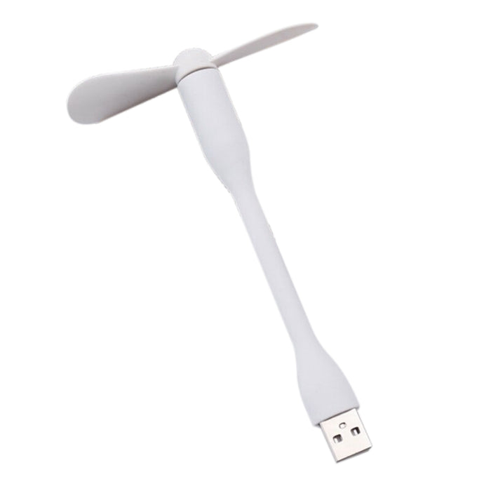 Bendable and Flexible Mini USB Fan Portable Flexible Cooling for Power Bank, Computer, PC, Laptop