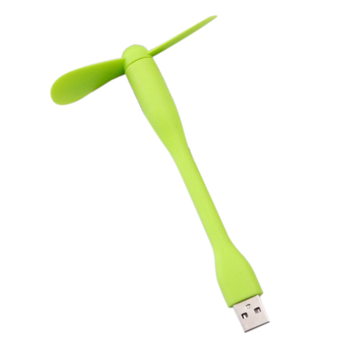 Bendable and Flexible Mini USB Fan Portable Flexible Cooling for Power Bank, Computer, PC, Laptop