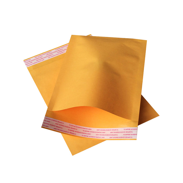 100 PCS Business Envelope Kraft Laminated Paper Mailing Bags 3 Size Available