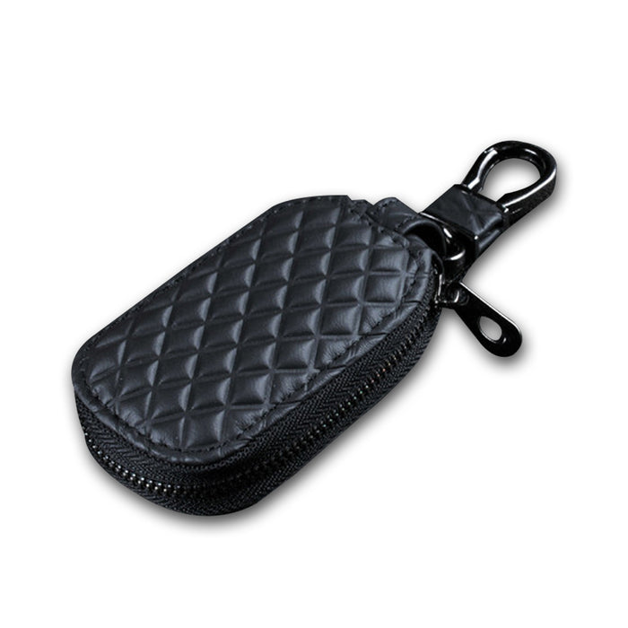 Universal Car Key Bag Remote Control Leather Protection Case Cover